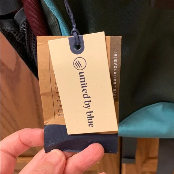 United by Green Maroon with teal accent Backpack - Picture 2 of 6